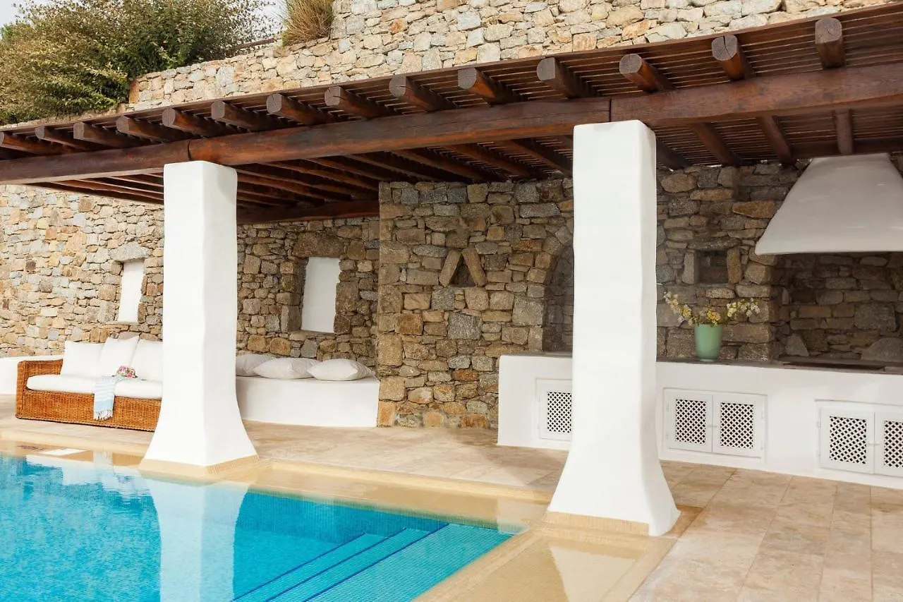 Excellent Mykonos Villa Villa Apollo 3 Bedrooms Stunning Sea Views Psarrou Mykonos Town Grækenland