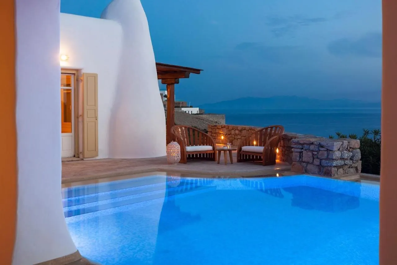 Excellent Mykonos Villa Villa Apollo 3 Bedrooms Stunning Sea Views Psarrou Mykonos Town