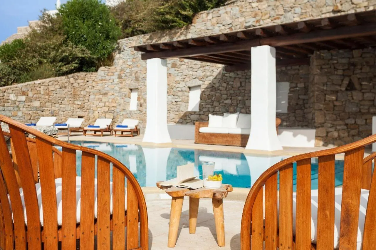 Excellent Mykonos Villa Villa Apollo 3 Bedrooms Stunning Sea Views Psarrou Mykonos Town 0*,