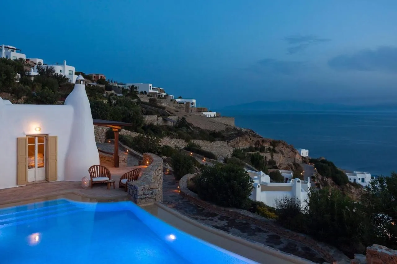 Excellent Mykonos Villa Villa Apollo 3 Bedrooms Stunning Sea Views Psarrou Mykonos Town